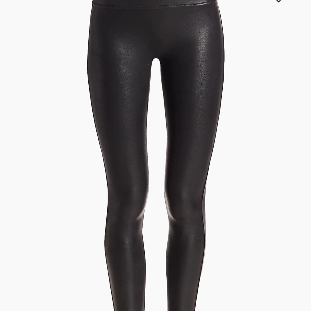 Spanks Faux Leather Leggings